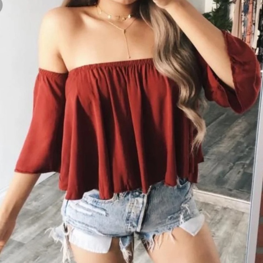 OOTD Fash Off the Shoulder Tops